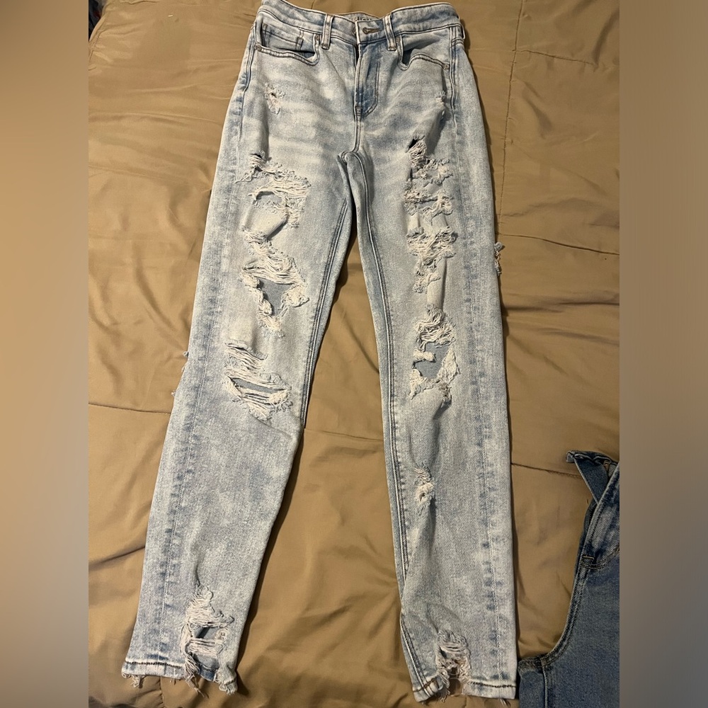 AE mom jeans
